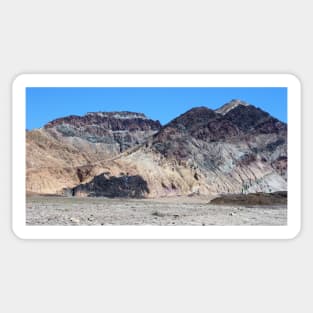 Death Valley Rock Formations Sticker